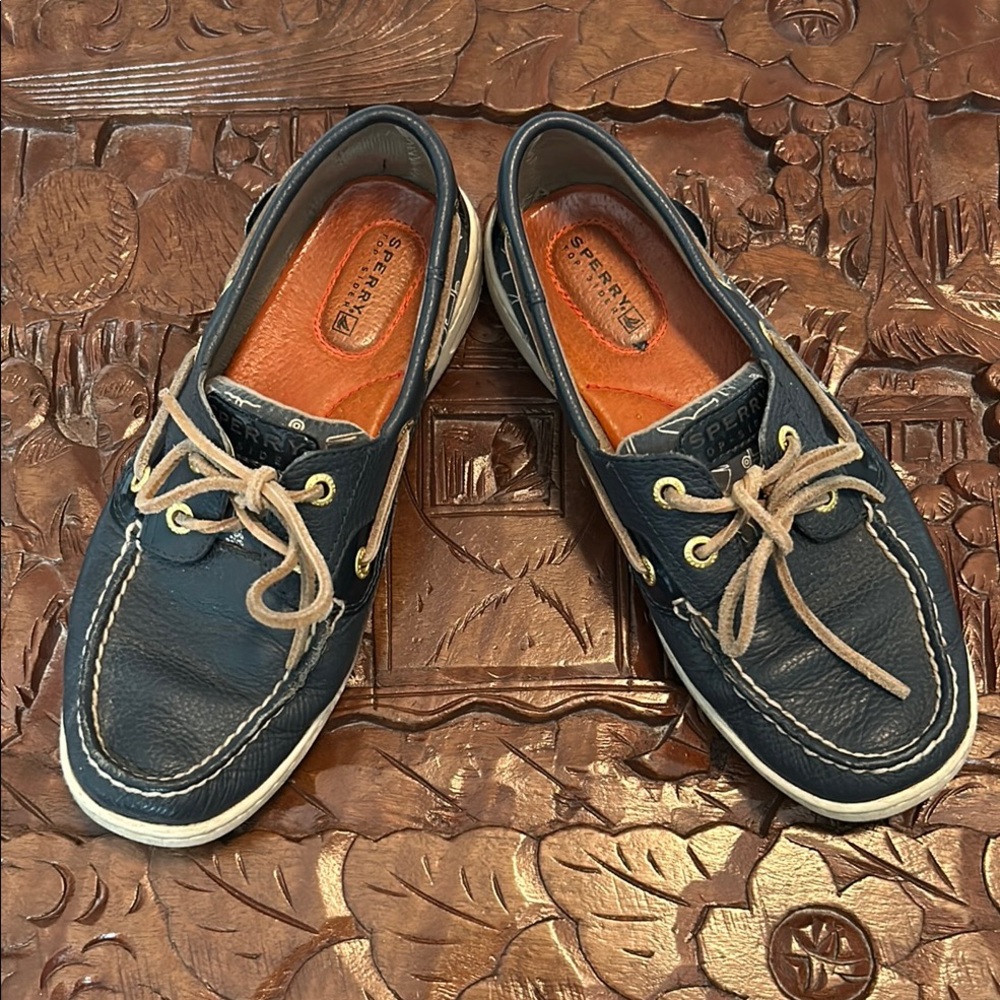 Sperry women’s Blue Boat Shoes